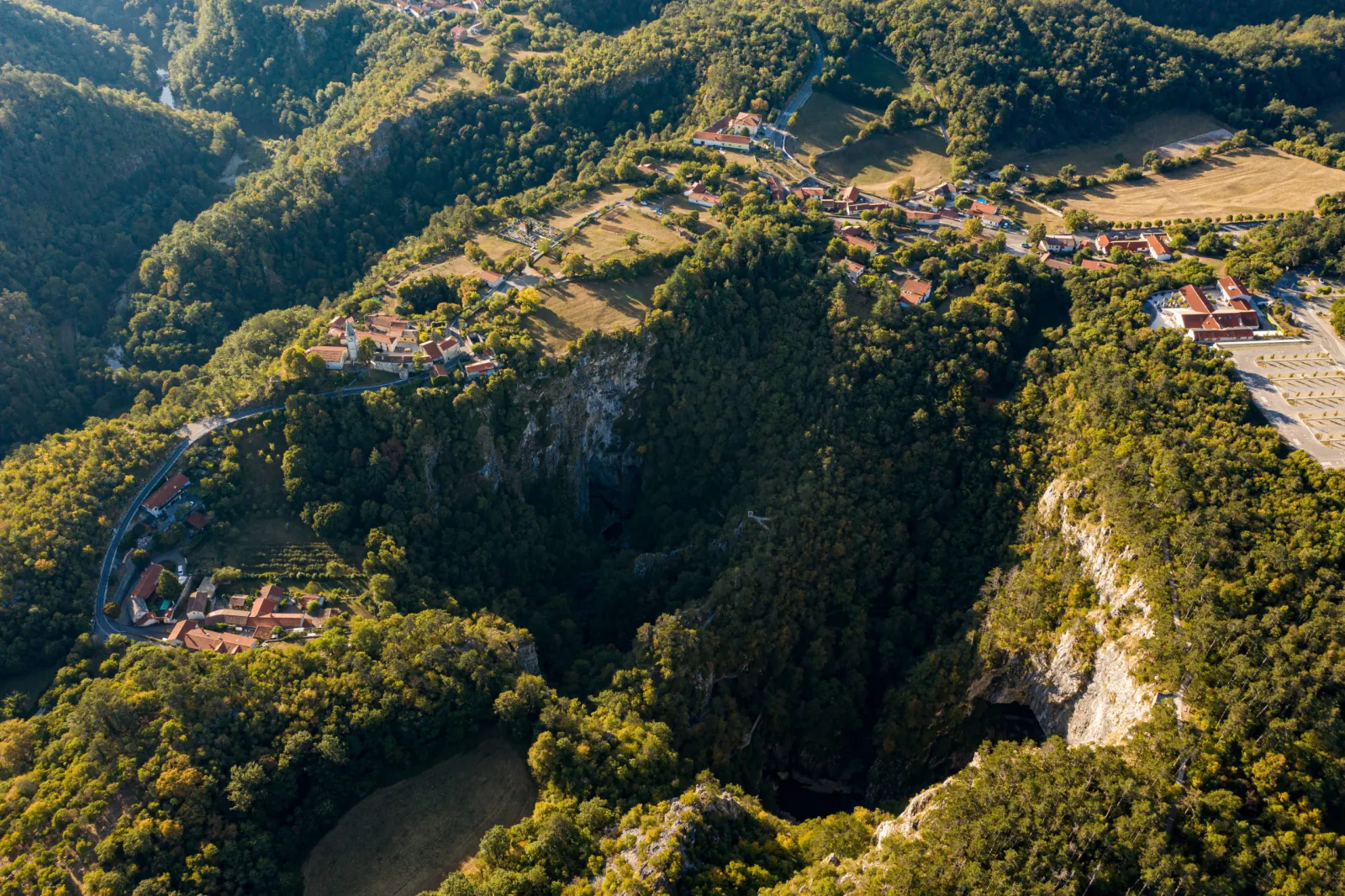 Škocjan Caves karst landscape